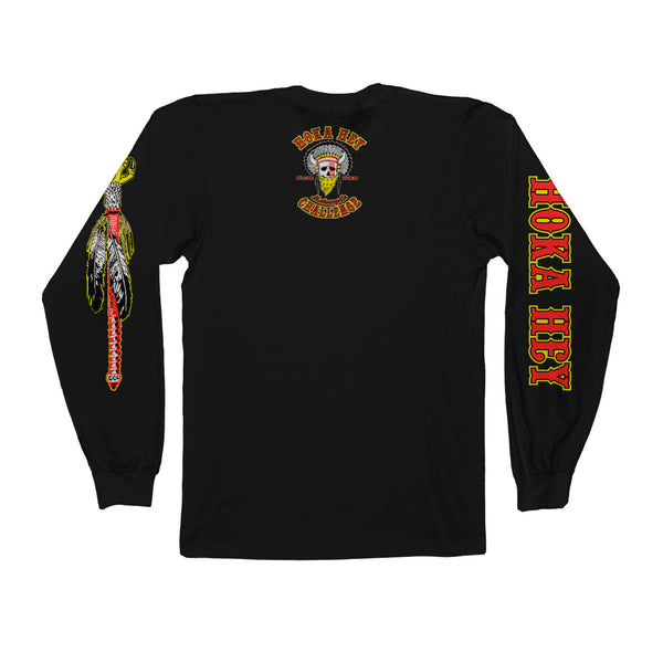 Black Front Design Longsleeve Gildan – Hoka Hey Challenge