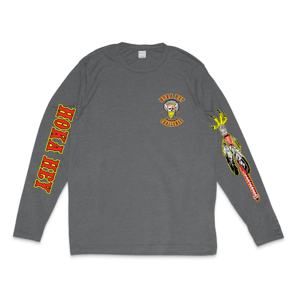 Gray Heather Sport-Tek Longsleeve